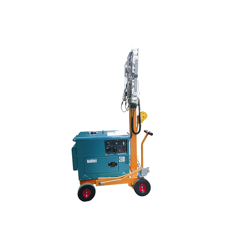 LED Light Tower with Built-in Generator