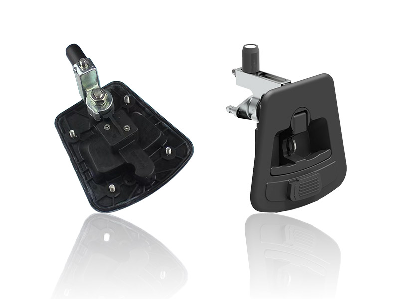 Shatter-proof safety lock for tempered glass