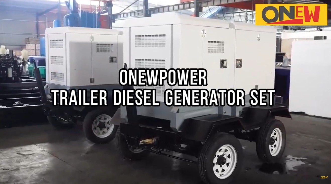 ONEW Trailer Generator Set