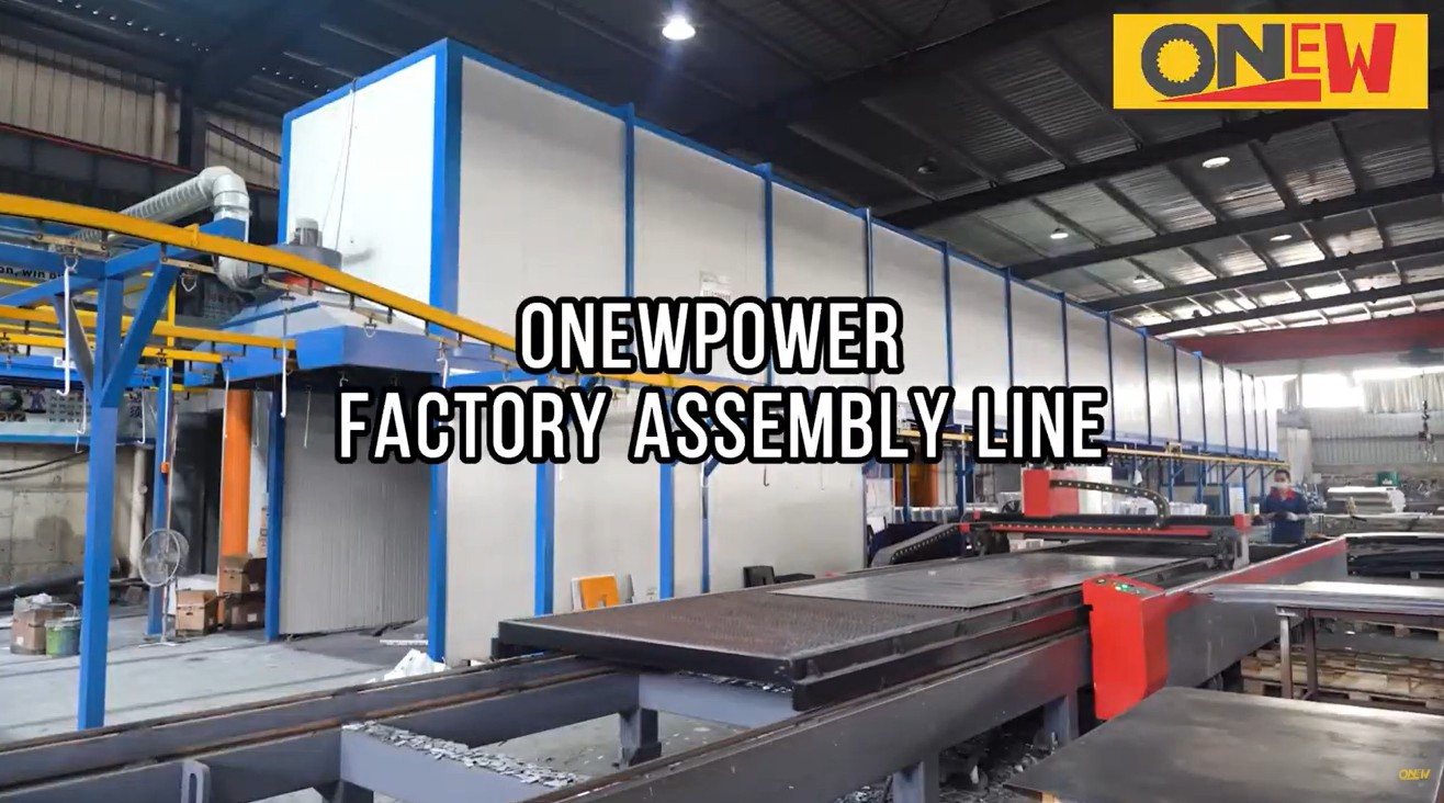 ONEW POWER factory assenbly line