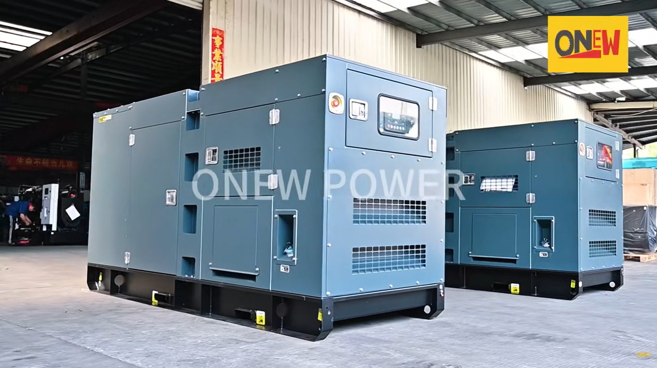 Cummings grey color diesel generator set