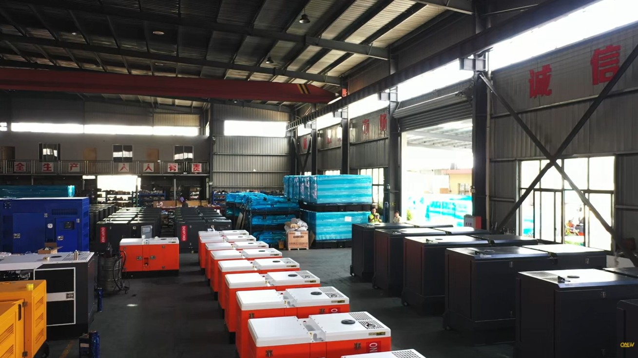 ONEW POWER Diesel generator manufacturing plant