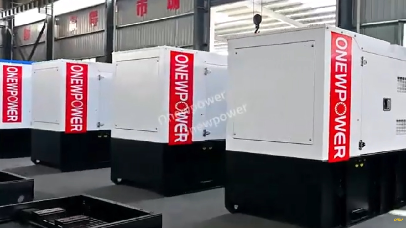 ONEWPOWER White Color Diesel generator