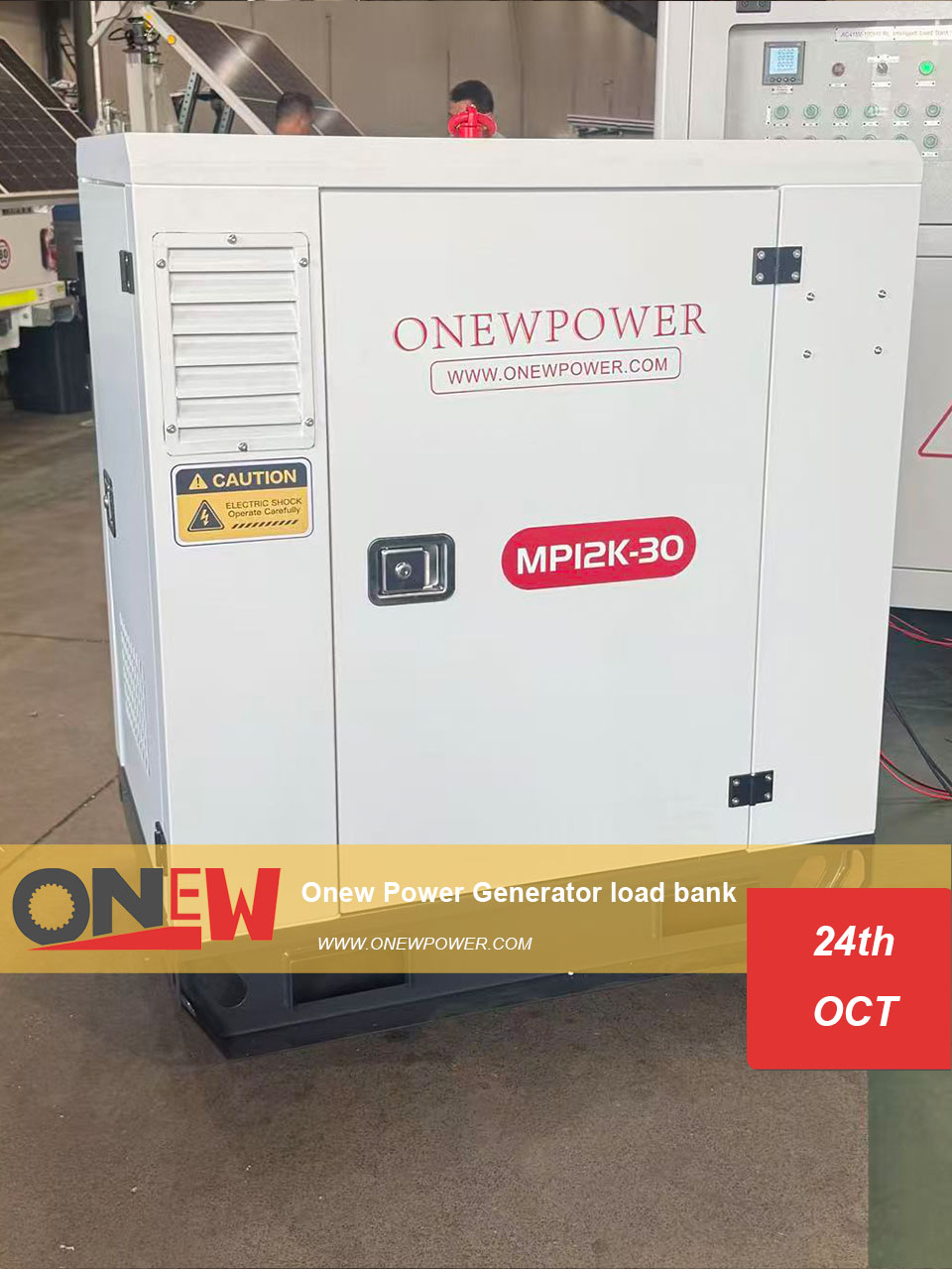 New product launch：Battery generator load bank