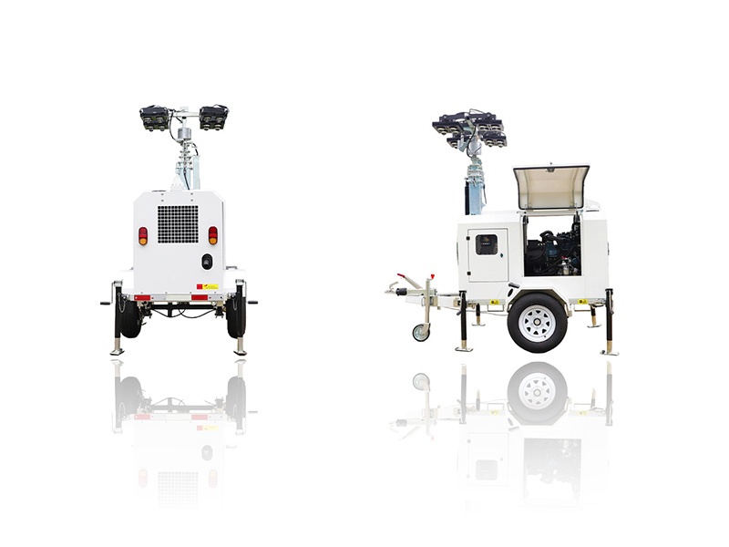 Portable Light Tower with Generator