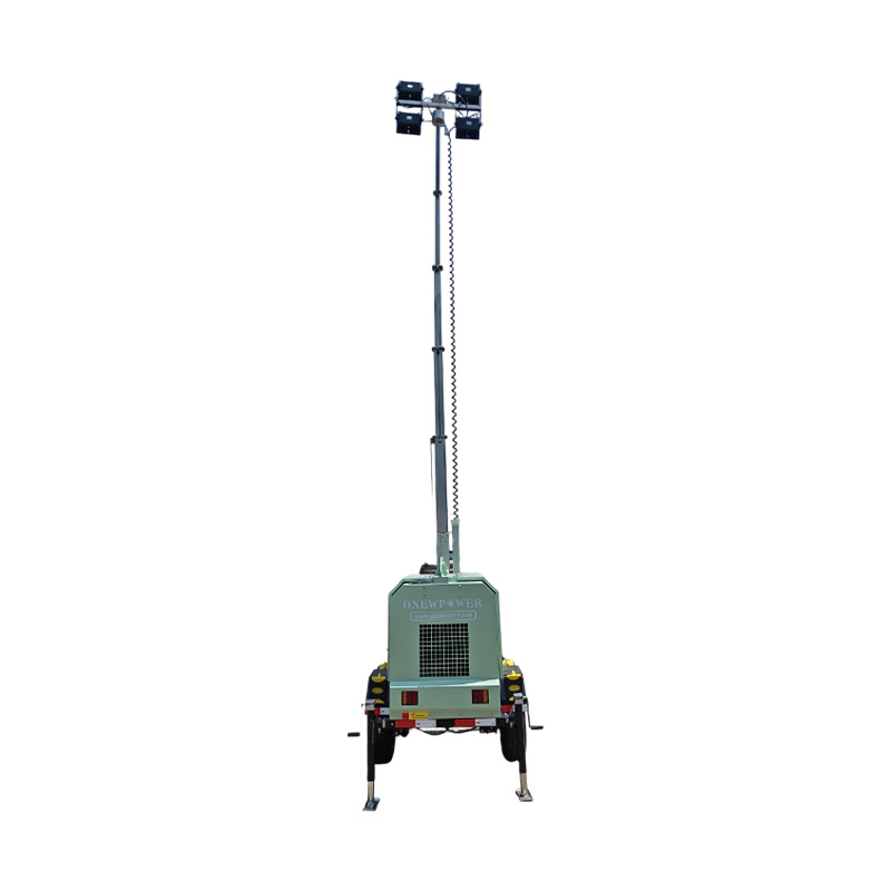 trailer mounted light tower