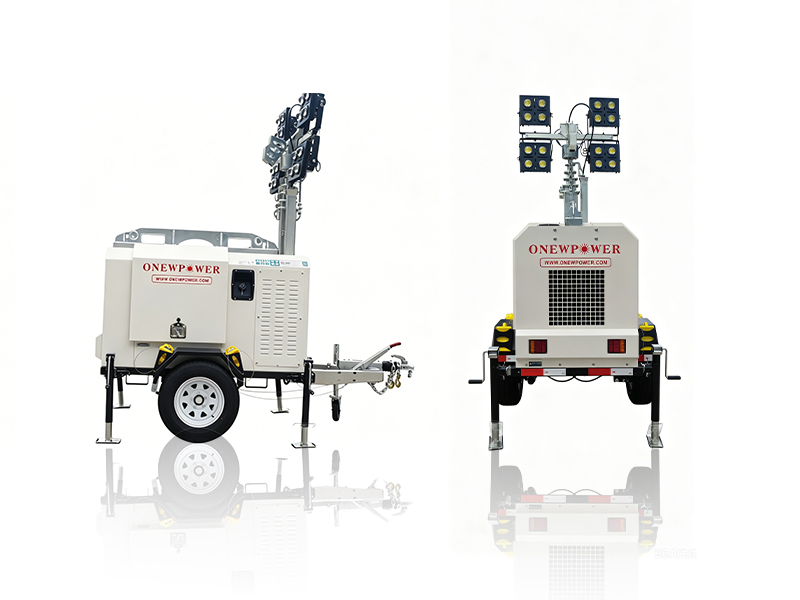 Portable Light Tower with Generator