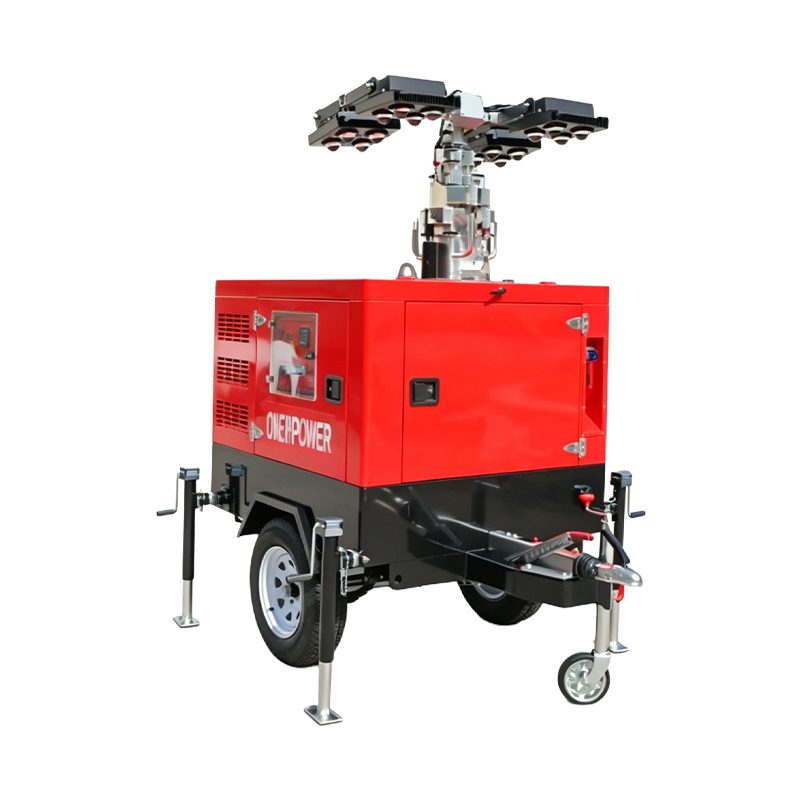 trailer mounted light tower