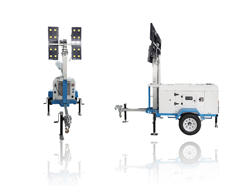Portable Light Tower with Generator